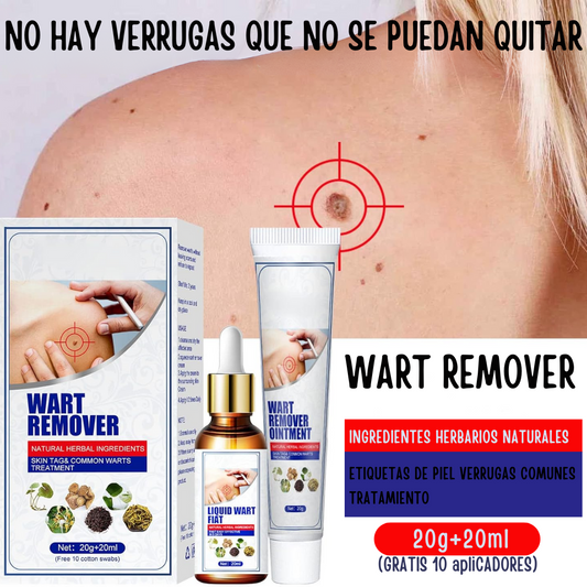 Compra HOY Wart Remove Cream y Recibe un Kit Completo!